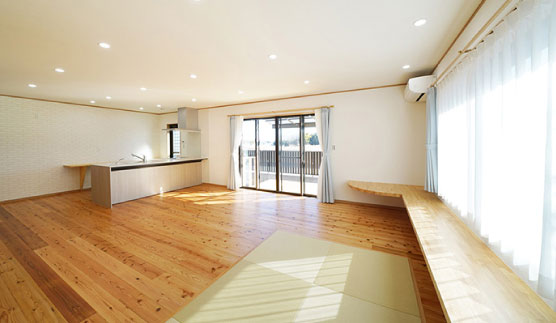 夏涼しく冬暖かい家