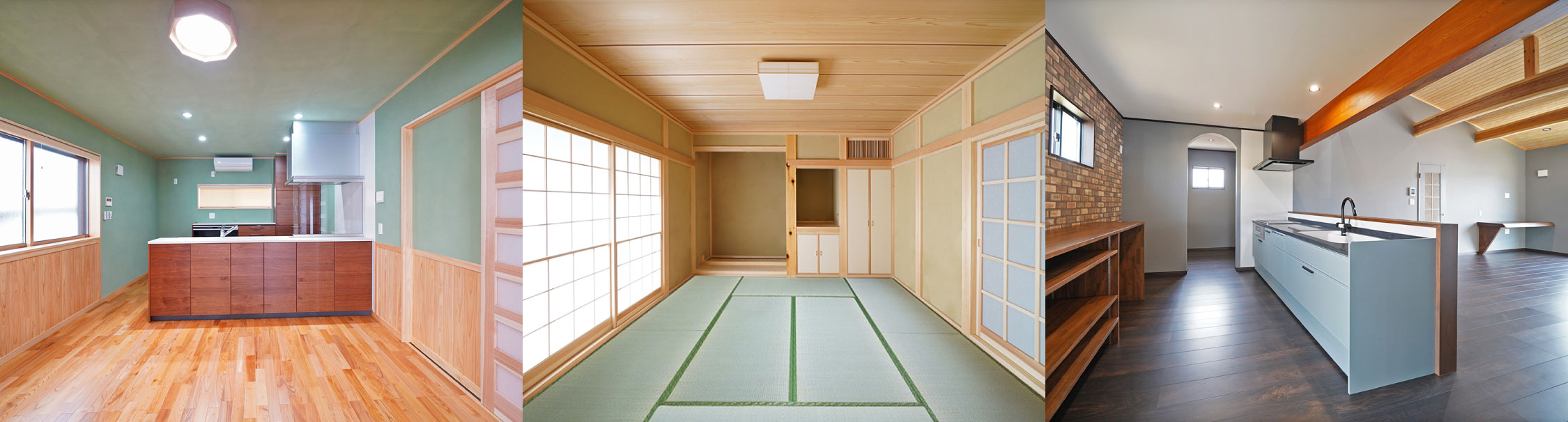 伝統の構造美と天然木が織りなす安らぎの住空間